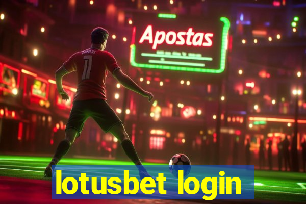 lotusbet login