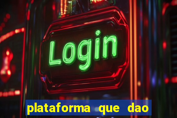 plataforma que dao bonus de cadastro