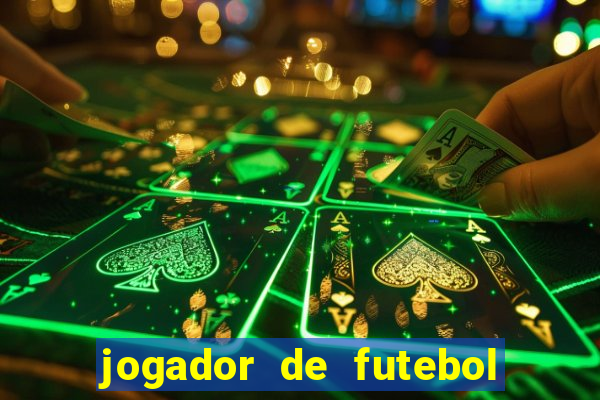 jogador de futebol de pau duro