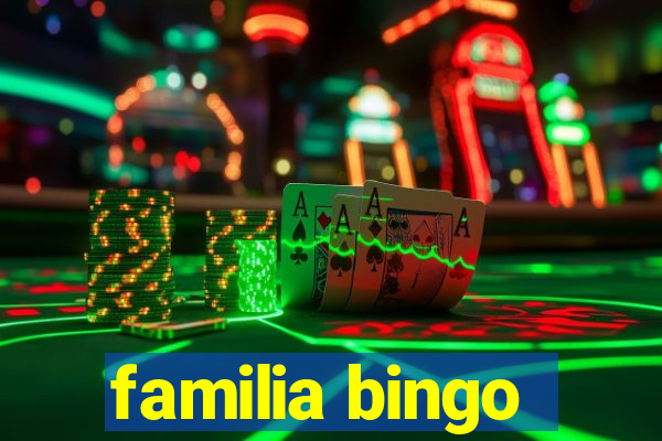 familia bingo