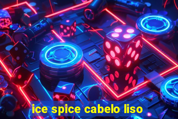 ice spice cabelo liso