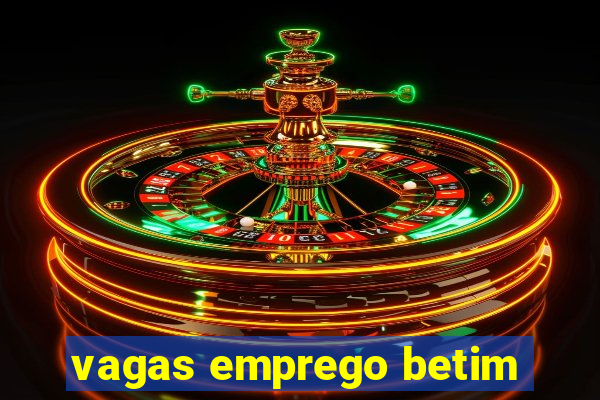 vagas emprego betim