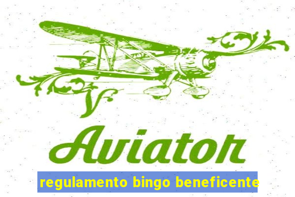 regulamento bingo beneficente