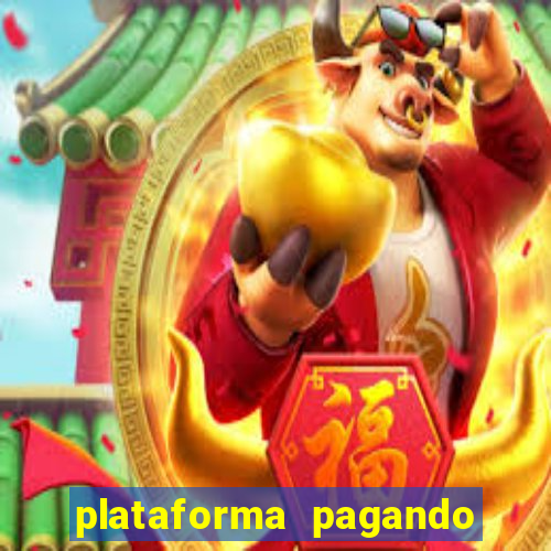 plataforma pagando no cadastro