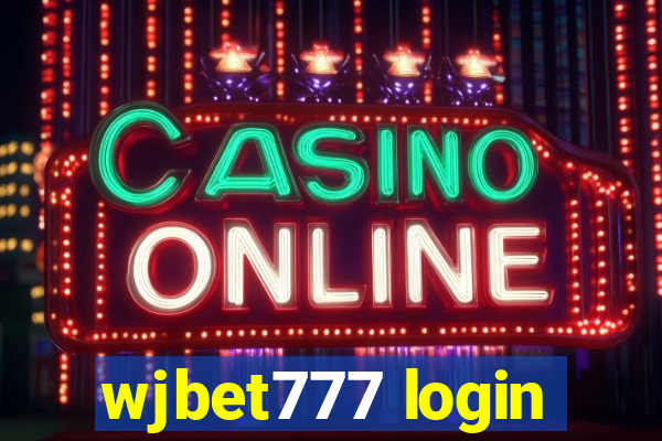 wjbet777 login