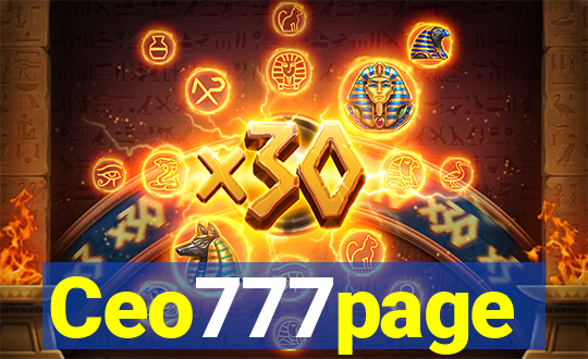 Ceo777page