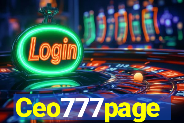 Ceo777page