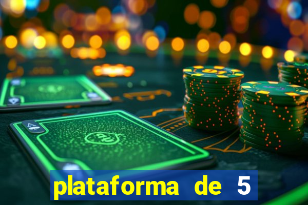 plataforma de 5 reais jogo do tigre