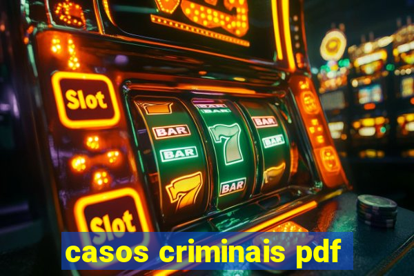 casos criminais pdf