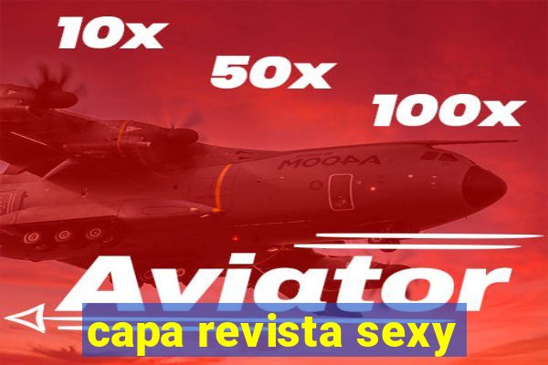 capa revista sexy