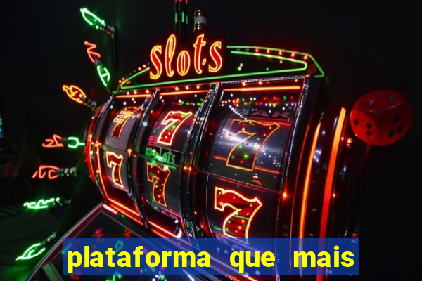 plataforma que mais paga no fortune tiger