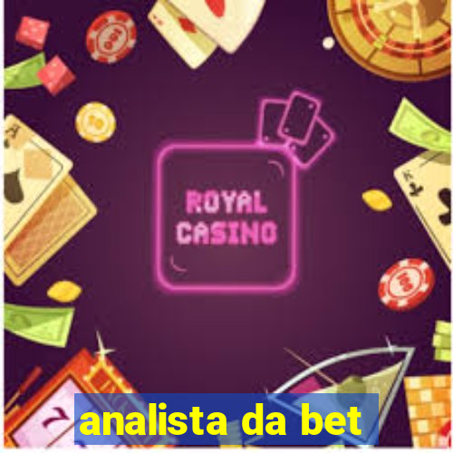 analista da bet