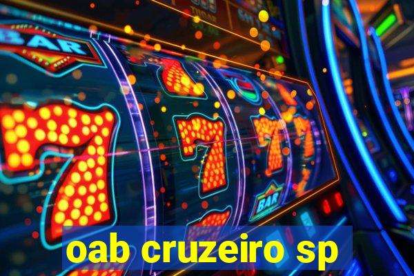 oab cruzeiro sp