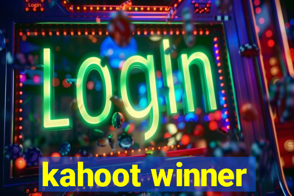 kahoot winner