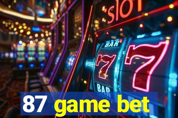 87 game bet