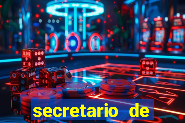 secretario de esporte salario