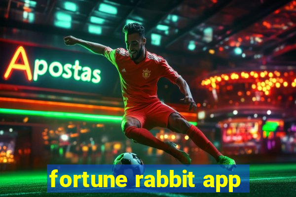 fortune rabbit app