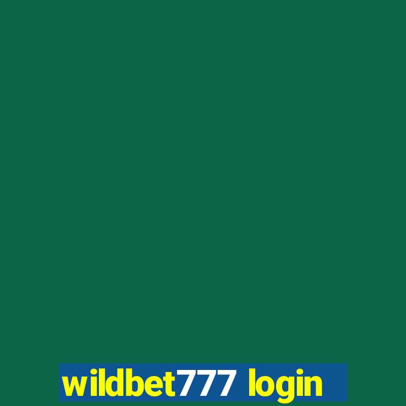 wildbet777 login