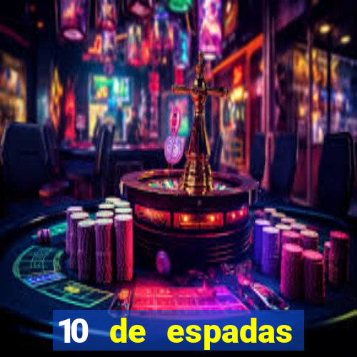 10 de espadas tarot amor