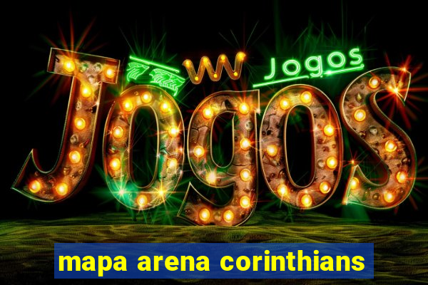 mapa arena corinthians