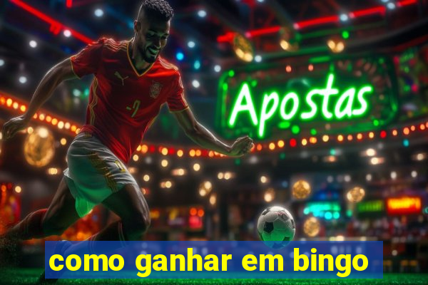 como ganhar em bingo