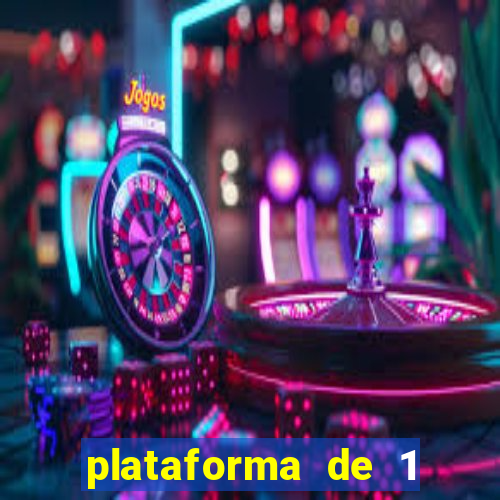 plataforma de 1 real fortune tiger