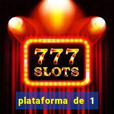 plataforma de 1 real fortune tiger