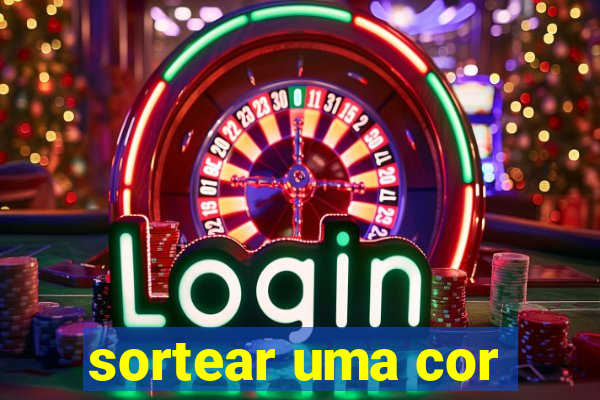 sortear uma cor