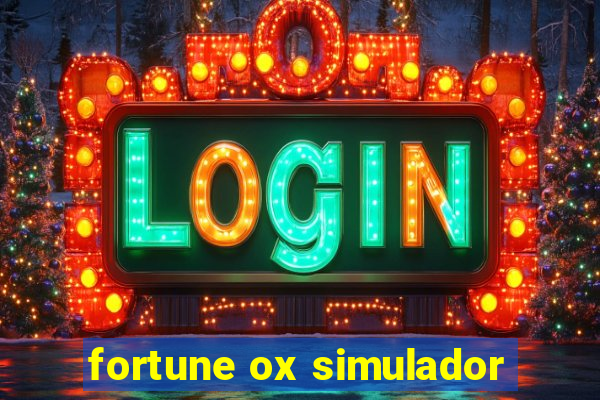 fortune ox simulador