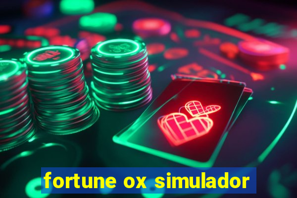 fortune ox simulador