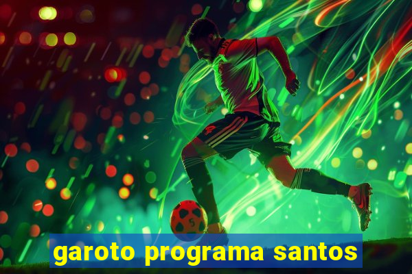 garoto programa santos