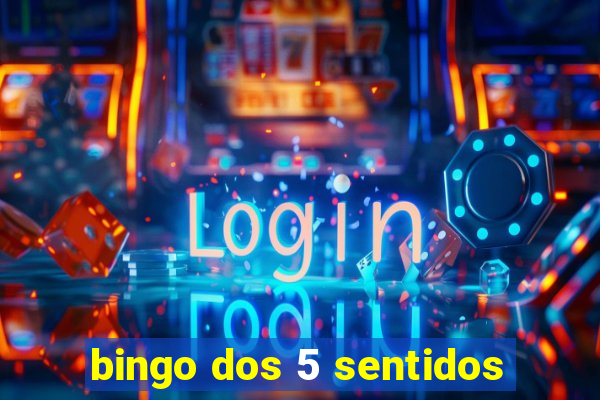 bingo dos 5 sentidos