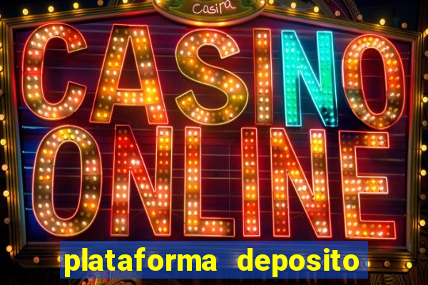 plataforma deposito 1 real fortune tiger