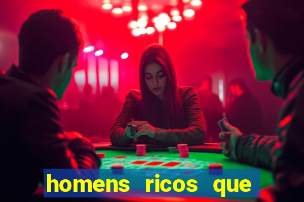 homens ricos que querem bancar whatsapp