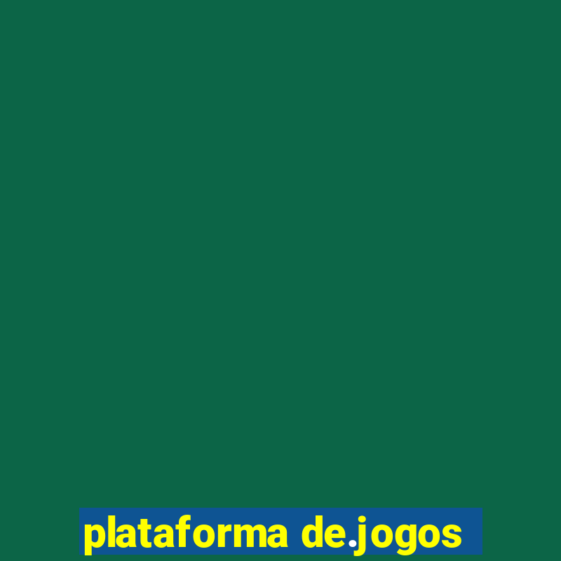 plataforma de.jogos