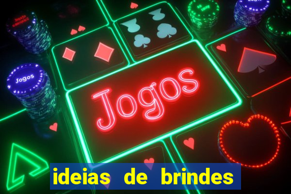 ideias de brindes para bingo cha de bebe