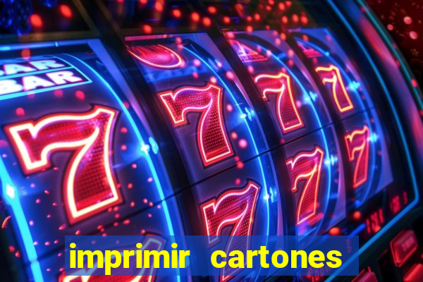 imprimir cartones de bingo