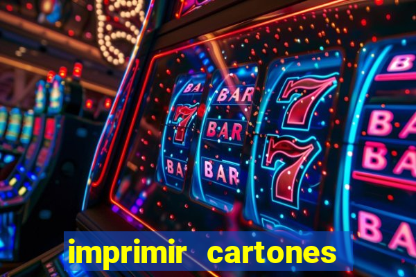 imprimir cartones de bingo