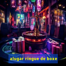 alugar ringue de boxe