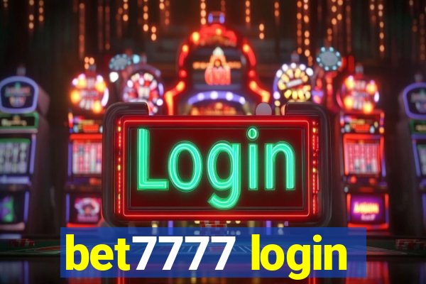 bet7777 login