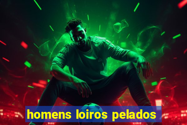 homens loiros pelados