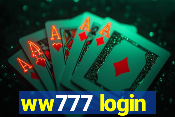 ww777 login