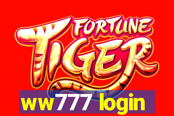 ww777 login