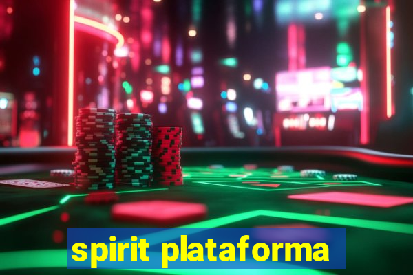 spirit plataforma