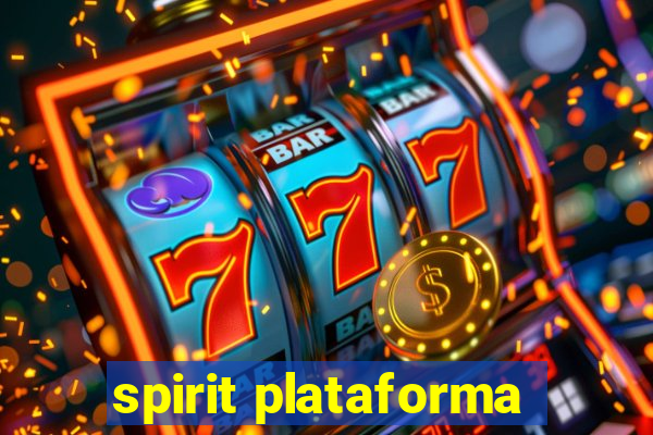 spirit plataforma