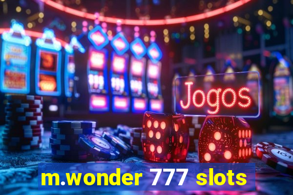 m.wonder 777 slots