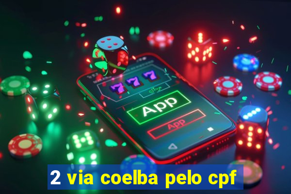 2 via coelba pelo cpf