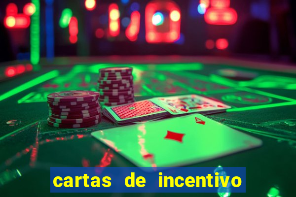 cartas de incentivo para alunos