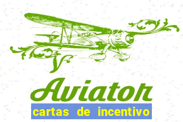 cartas de incentivo para alunos