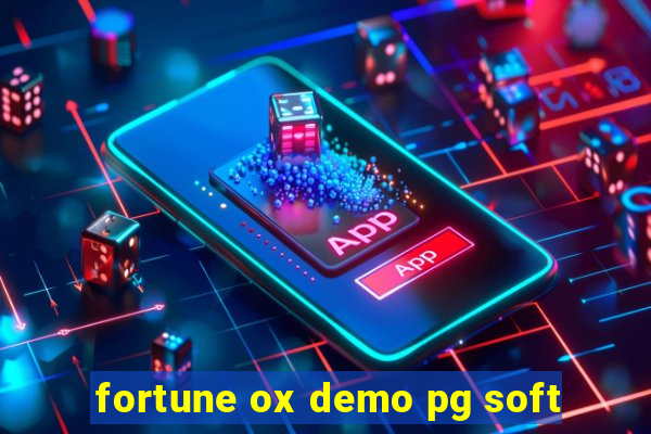 fortune ox demo pg soft